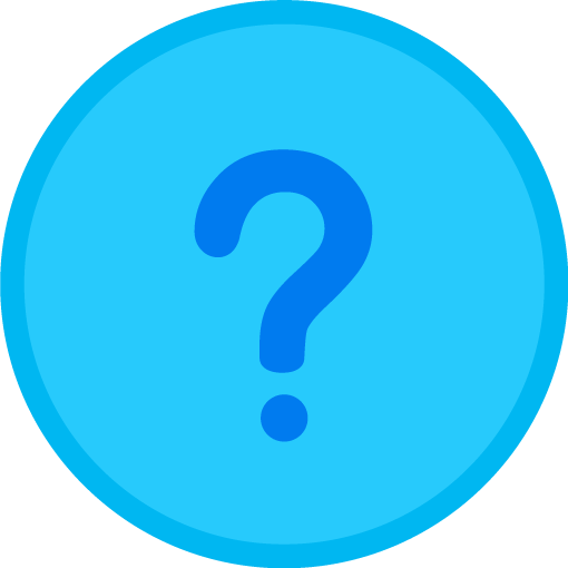 An icon of a question mark, ideal for indicating uncertainty or prompting viewers to ask questions.